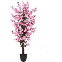 120cm Artificial Pink Blossom Tree - Pink