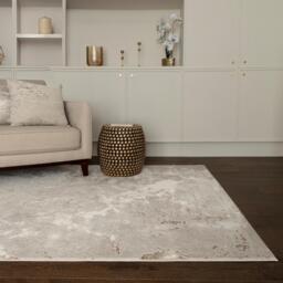 Elysia Metallic Gold Lustre Rug - Gold / 170cm - thumbnail 4