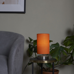 Francis Touch Table Lamps - Set of 2 - Orange - thumbnail 2