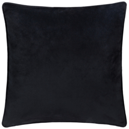 Guilded Palms Embroidered Cushion - Black / Polyester - thumbnail 2