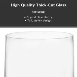Tall Glass Storm Lantern Candle Holder - Clear - thumbnail 3