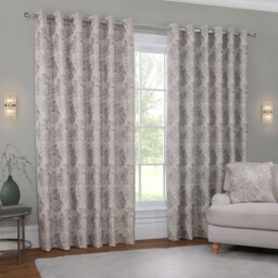 Juniper Blackout Curtain - Silver / 229cm / 168cm - thumbnail 2