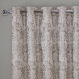 Juniper Blackout Curtain - Silver / 229cm / 168cm - thumbnail 3