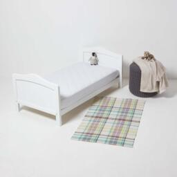 Cot Quilted Waterproof Mattress Protector Pack of 2 - White / Cot Bed - thumbnail 5