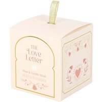 Love Letter Rose Vanilla Musk Candle Romantic Gift Cozy Nook Decor - Pink - image 1