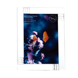 Alora Glass Frame - Silver / 7 x 5 inch - thumbnail 3