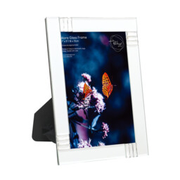 Alora Glass Frame - Silver / 7 x 5 inch - thumbnail 5