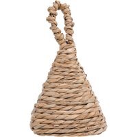 Natural Grass Pyramid Doorstop - Natural