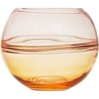 Cayden Small Black Smoked Glass Vase - Glass 100%