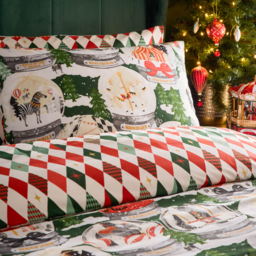 Festive Duvet Cover Set - Pine / King - thumbnail 4