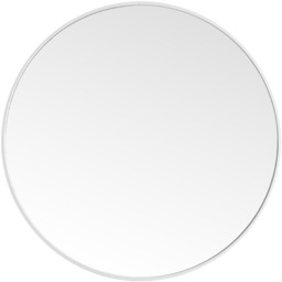 Nordic Hanging Makeup Round Wall Mirror - White / 40cm - thumbnail 4