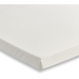 Westwood Luxurious Memory Foam Mattress Topper - White / Double - thumbnail 2
