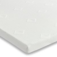Westwood Luxurious Memory Foam Mattress Topper - White / Double - thumbnail 1