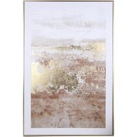 Distressed Bronze Foiled Framed Art - Bronze - thumbnail 1