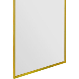 The Arcus Gold Framed Arched Leaner Wall Mirror - Gold - thumbnail 4