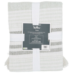 Willow Stripe Throw - thumbnail 2