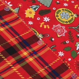 Rich Cotton Festive Nutcracker Red Duvet Set - Red / King - thumbnail 2