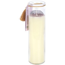 Goddess Tube Scented Jar Pillar Candle - Selene Goddess - Frankincense - thumbnail 3