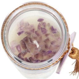 Goddess Tube Scented Jar Pillar Candle - Selene Goddess - Frankincense - thumbnail 2