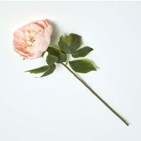Pale Pink Peony Single Stem 56 cm - Pink - thumbnail 1