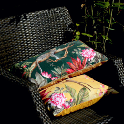 Jungle Leopard Outdoor Cushion Cover - Gold - thumbnail 5