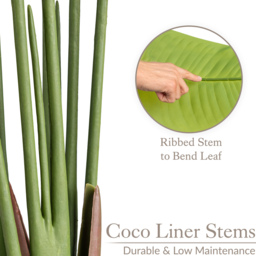 Artificial Banana Tree in Pot - Green / 150cm - thumbnail 3