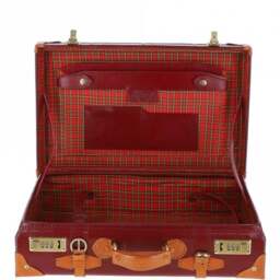 Ashwood Vintage Leather Trunk VIN 18 - Red - thumbnail 5