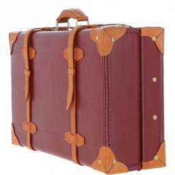 Ashwood Vintage Leather Trunk VIN 18 - Red - thumbnail 4