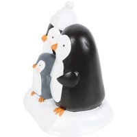 Penguin Family Winter Wonderland Resin Ornament - Multicolor - image 1