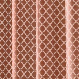 Wold Eyelet Ring Top Curtains - Latte/White / 228cm / 183cm - thumbnail 3