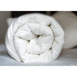10.5 Tog Egyptian Cotton Fabric Luxury Hotel Quality Duvet - White / Super King size - thumbnail 4