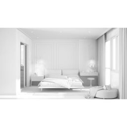 10.5 Tog Egyptian Cotton Fabric Luxury Hotel Quality Duvet - White / Super King size - thumbnail 3