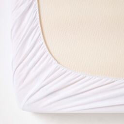 Quilted Waterproof Mattress Protector - White / Superking - thumbnail 4
