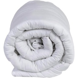 Night Comfort 12 Tog Premium Polycotton All Season Duvet - White / Single - thumbnail 2