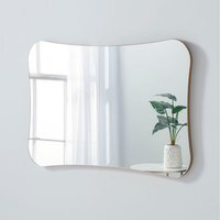 Barnsbury Curved Gold Organic Mirror - Gold / 80cm - image 1