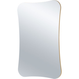 Barnsbury Curved Gold Organic Mirror - Gold / 80cm - thumbnail 5