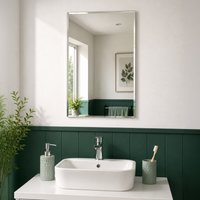 Fairmont Rectangular Mirror - Mirror / 60cm