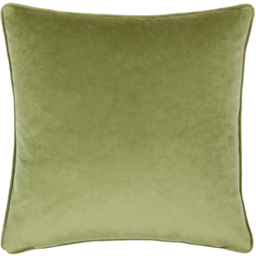 Nectar Garden Piped Edge Velvet Cushion - Bloom / Feather - thumbnail 2
