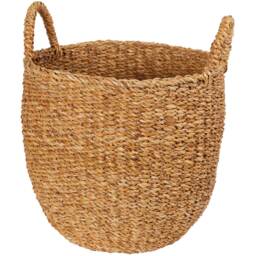 Set of 3 Bohemian Seagrass Baskets - Natural - thumbnail 3