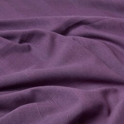 Homescapes Cotton Rajput Ribbed Throw - Purple / 360cm / 2.32kg - thumbnail 4