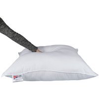 "Homescapes Super Microfibre Euro Pillow 80cm X 80cm (32""x32"") - White" - thumbnail 1