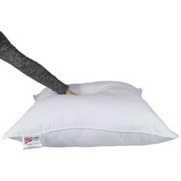 "Homescapes Super Microfibre Euro Pillow 80cm X 80cm (32""x32"") - White" - thumbnail 2
