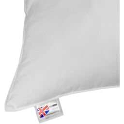 "Homescapes Super Microfibre Euro Pillow 80cm X 80cm (32""x32"") - White" - thumbnail 5