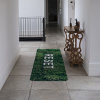 Wellness Reset Designer Runner Rug - Green - image 1