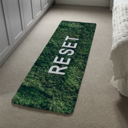 Wellness Reset Designer Runner Rug - Green - thumbnail 4