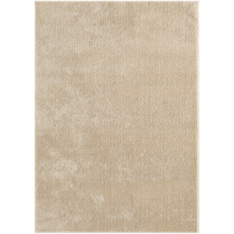 Comfy Washable Low Pile Living Room Plain Area Rug - Light Beige / 60x100 cm - thumbnail 5