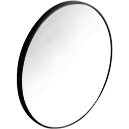 Round Hanging Wall Mirror - Black / 70cm - thumbnail 5