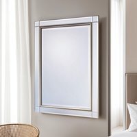 Venetian Champagne Wall Mirror Bevelled - Champagne / 136cm / 44.5cm - thumbnail 1