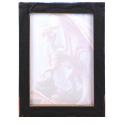 19X25Cm Treasure Trove Canvas Plaque By Anne Stokes - Purple - thumbnail 3
