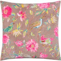 Aviary Cotton Velvet Cushion - Blush Pink / Polyester - image 1
